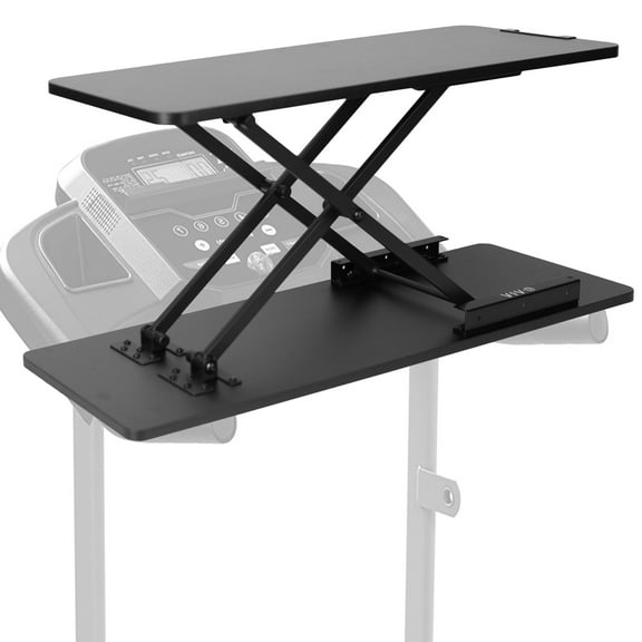VIVO Height Adjustable Treadmill Desktop Riser, Laptop Desk for Treadmills