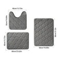 thumbnail image 3 of TaTaai 3Pcs Bathroom Rug Ultra Soft, Thick Absorbent Bath Mats, Non Slip Chenille Toilet Mat for Bathroom, Bedroom, Kitchen, 3 of 5