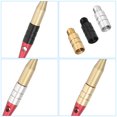 thumbnail image 5 of Uxcell 2g Dart Weights, Brass Add Accentuator 2BA Thread for Dart Counter Weight Accessories, Silver Tone 3Pcs, 5 of 7