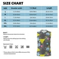 thumbnail image 5 of Yiaed Geometric Print Men's Singlet Vests Summer Running Muscle Tank Tops Gym Undershirt Round Neck Sleeveless for man, 5 of 5