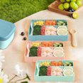 thumbnail image 4 of TidBay Boîte à Lunch Bento pour Enfants 1330ML avec 6 Compartiments Couverts Boîte à Lunch Étanche Boîtes à Collation pour École Maternelle Adultes Récipient de Préparation de Repas, 4 of 7