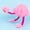 Pink, variant on Ostrich Marionette String Puppet Toy, Large 17.7" Interactive Bird Hand Puppet with Wooden Control Bars for Pets, Cats