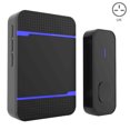 thumbnail image 3 of CAROOTU 300M 5 Volume Wireless Doorbell Transmitter+Receiver Home Door Bell Set with 55 Ringtones, 3 of 7