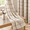 Brown-40"W x 92"L (Pack of 2), variant on Plaid Pinch Pleated Curta- Modern Luxury Linen Blackout Drapes Thermalulated Double Layer Window Panels For Living Room Bedroom 1