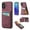 Red, variant on for Apple iPhone 16 Case for Women Girls, Premium PU Leather Wallet Case with Card Slots on Back Flip Protective Case for iPhone 16 Phone Case - Purple