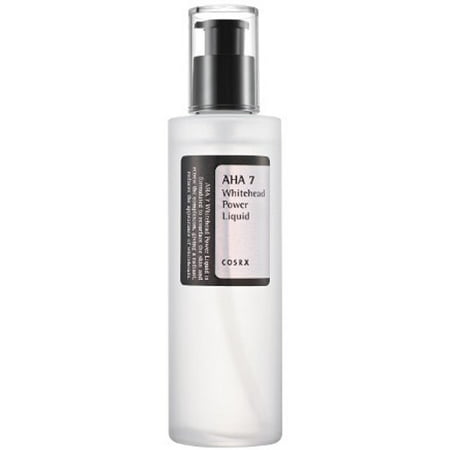 COSRX AHA 7 Whitehead Power Liquid Cleanser, Face Wash for Acne Prone Skin, 3.3