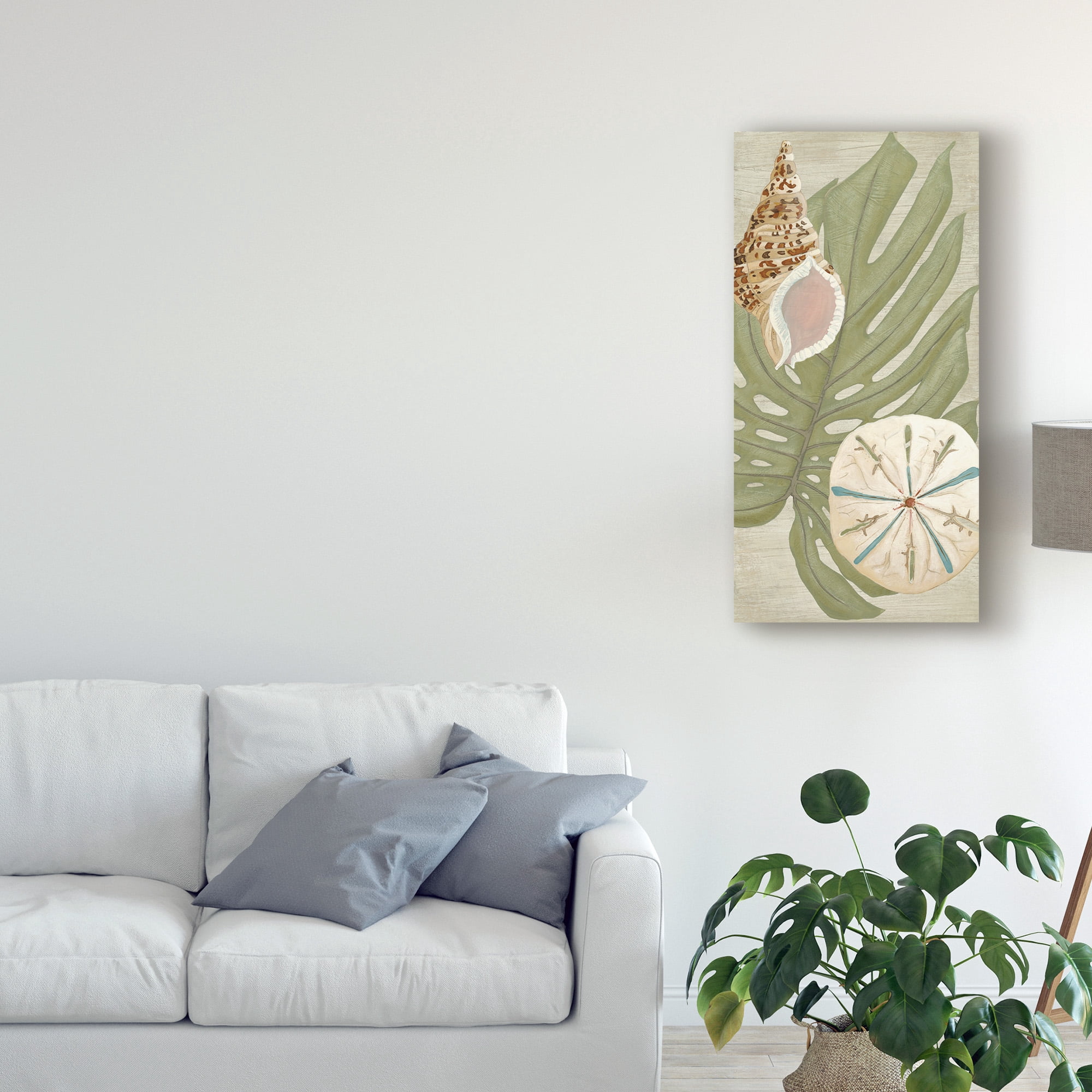 Trademark Fine Art 'Palm Beach IV' Canvas Art by June Erica Vess