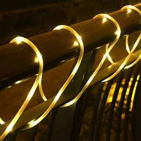 39ft 12m 100led Solar Rope Lights Dinowin Waterproof Copper This On Opens A Dialog That Displays Additional Images For With The Option To Zoom In Or Out