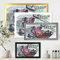 thumbnail image 4 of Designart 'Arabian Lady Driving A Car III' Modern Framed Art Print, 4 of 4