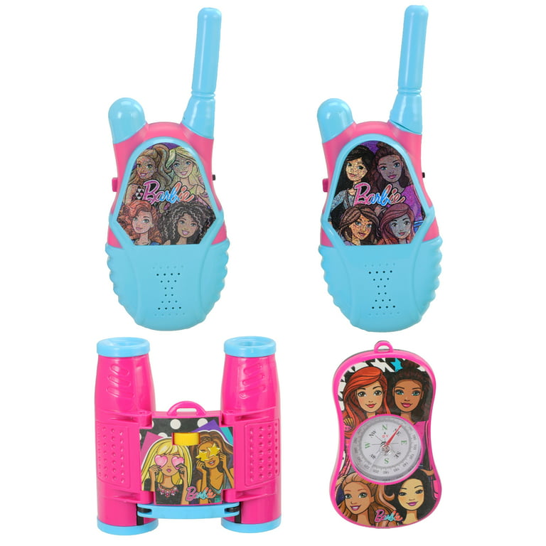 Barbie Walkie Talkie Set 50m Range Indoors Outdoors Childrens Gift Present