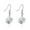 Silver, variant on FAMTKT Fashion Crystal Drop Necklace Earrings Set for Women Dangle Earrings Long Jewelry Set for Valentine's Day Mother's Day Anniversary Birthday Christmas Gifts