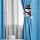 thumbnail image 3 of Yuarrent 2 UNIDS Cortina de Navidad Hebilla Muñeco de Nieve Cortina Tieback Santa Cortina Hebilla Tieback Titular de la Cortina para el Hogar Kits de decoración para fiestas Yuarrent HA038827-00, 3 of 6