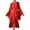 Red, variant on Arlun Silk Long Robes for Women Satin Lace-Trim Long Sleeve Bride Wedding-Night Bridal Bridesmaid Kimono Robes Lightweight Soft Comfortable Solid Color Wrap Sleepwear Red S