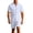 hgg192-White, variant on Linen Shirts for Men Short Sleeve Blouse Button Down Dress Untuckit Shirts Beach Summer Wedding Hawaiian Outfit
