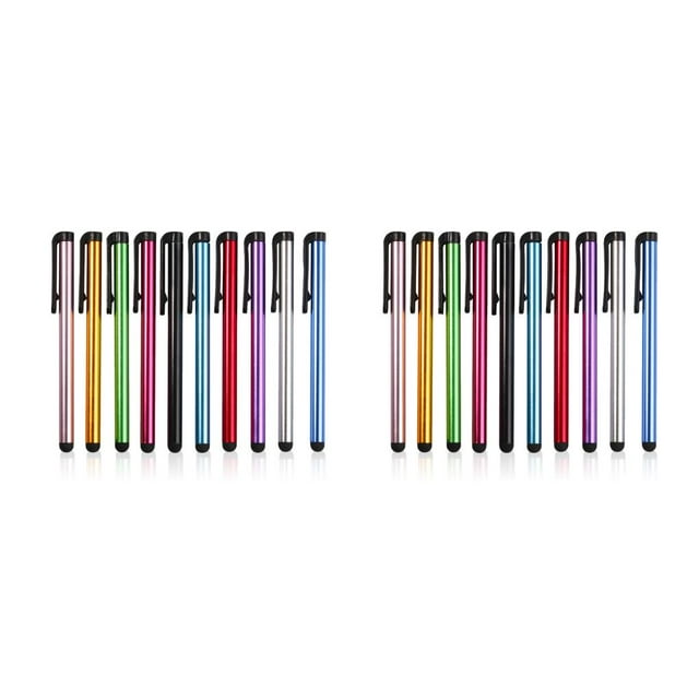 ZheElen Pack of 10 Touch Screen Pen Soft Head Universal Cellphonne Tablet Capacitive Smart Pencil Kit Portable Drawing 2Set