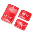 thumbnail image 4 of Automotive Power Window Switches 3 Pcs Gear Button Kit 6131 9252 912-1 ESP Antislip Switch Sport Button Radar Sensor Key Replacement for F20 F21 F22 F23Red, 4 of 8
