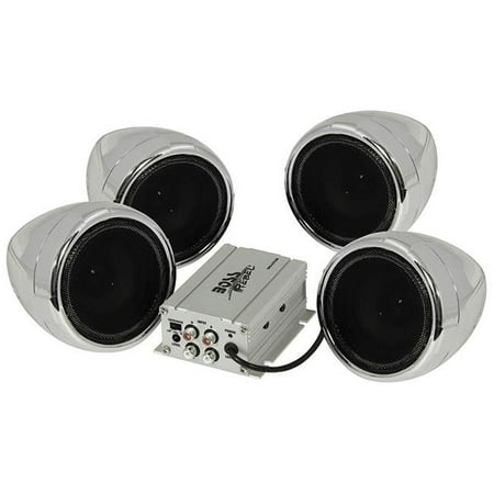 Boss BT ATV 1000 watt 4 Speaker Amp Kit