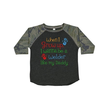 

Inktastic Welder Like Daddy Gift Toddler Boy or Toddler Girl T-Shirt