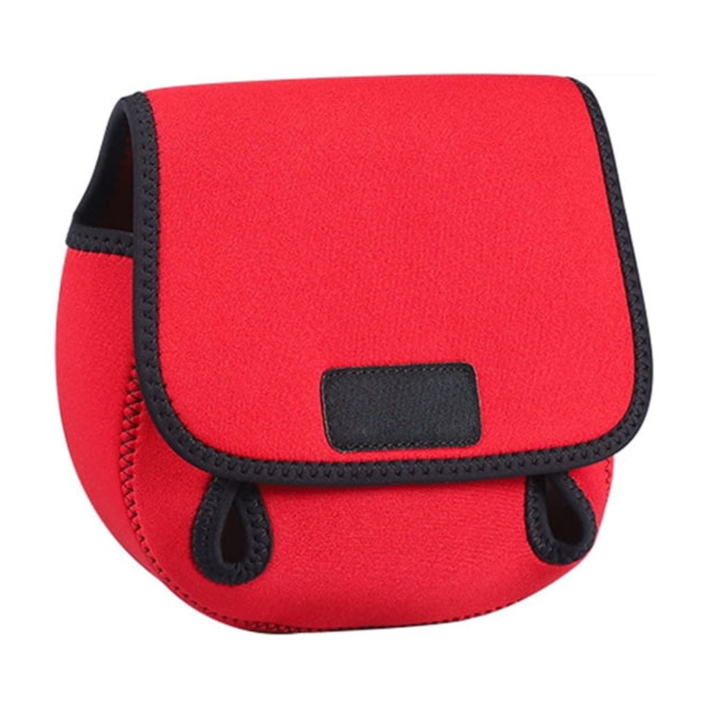 Necvior Fishing Reel Storage Pouch Bag Casting Reel Case Scratchproof Portable Reel Pouch Portable Reel Protector Bag