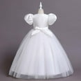thumbnail image 5 of Wavsuf Flower Girls Dress White Princess Dress Size 7-8 Years, 5 of 5