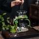 thumbnail image 4 of Juego de té de vidrio, tetera, taza de té, té kung fu casero, infusor de té automático, 4 of 7