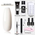 thumbnail image 2 of Kit de poligel Uv para manicura, juego de extensiones de uñas, solución antideslizante, herramienta artística de esmalte acrílico, diseño de yemas de los dedos, 2 of 5