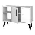 thumbnail image 3 of Manhattan Comfort Amsterdam 4-Shelf Engineered Wood Sideboard in White, 3 of 5