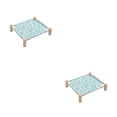 thumbnail image 1 of Billuyoard Cama para mascotas elevada resistente y duradera - Madera de pino para mascotas pequeñas Cama para mascotas desmontable y lavable Type7 NO7, 1 of 6