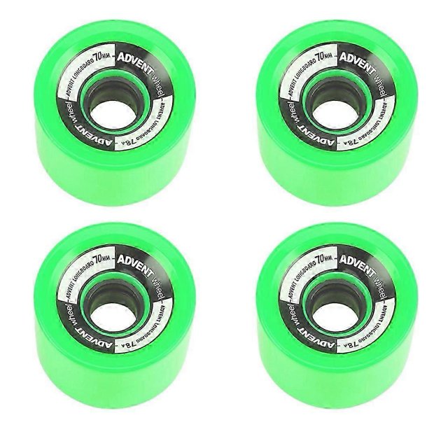 4Pcs Skateboard Wheels 70X51Mm 78A Solid Roller Skating Wheels Longboard Wheels Riding Longboarding Wheels 4