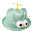 thumbnail image 1 of Children's Sun Hat, Fisherman Cap, Propeller Hat, Cartoon, Sun Protection, Beach Green, 1 of 9