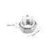 thumbnail image 2 of 60pcs M6 Tuerca Hexagonal de Acero al Carbono Tono Plateado, 2 of 3