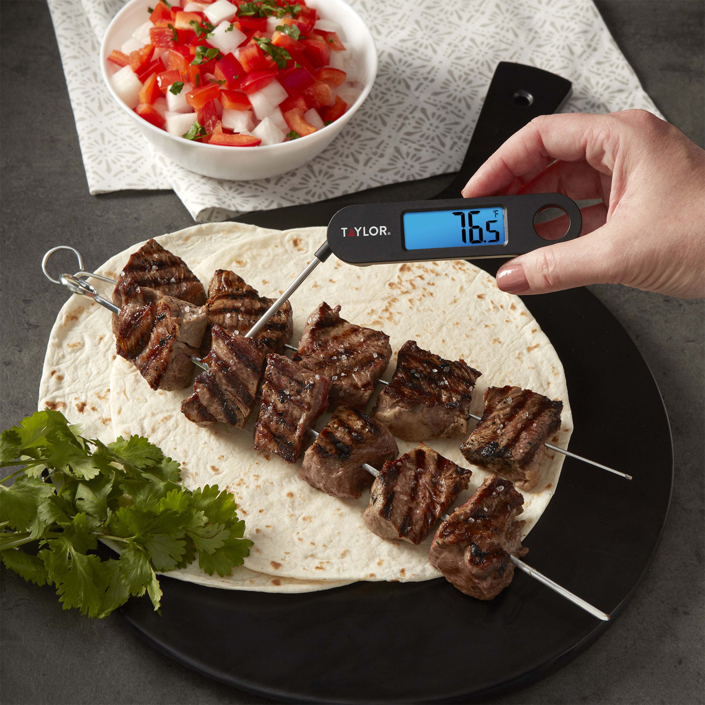 Taylor Stainless Steel Digital Foldable Probe Thermometer photo 7