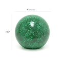 thumbnail image 3 of Simple Designs LT3302-GRN 1 Light Mosaic Stone Ball Table Lamp, Green, 3 of 6