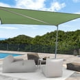 thumbnail image 4 of Sun Protection Shade, Triangular Tarpaulin, Anti- Cloth, Durable Fabric, Outdoor Garden & Pool Use, Ideal for Sun Shade Cover, Lightweight & Easy to Install, -resistant Canopy, Ihhxbz | A, Color, 4 of 9