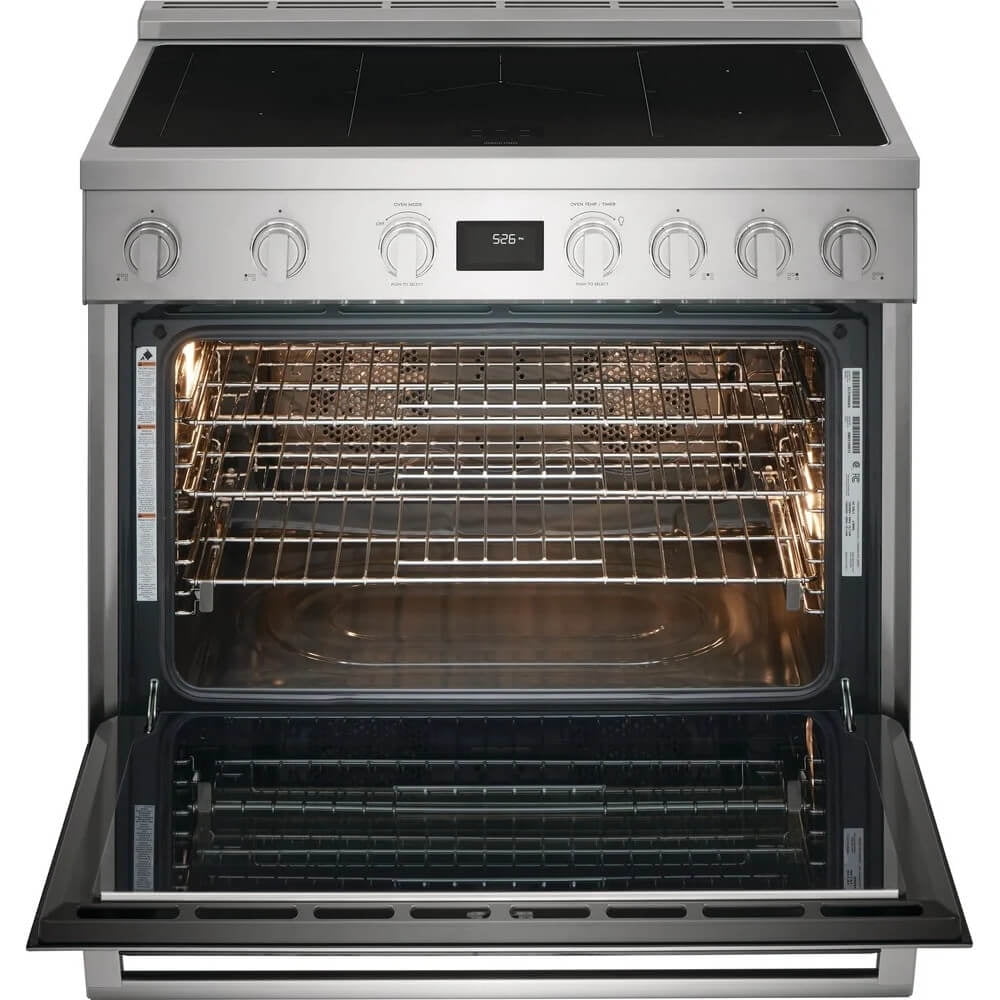 Electrolux Ecfi3668a 36" Wide 4.4 Cu. Ft. Free Standing Induction Range - Stainless Steel