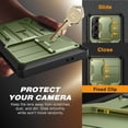 thumbnail image 5 of Tongate Rugged Case with Stand for Samsung Galaxy S24 Ultra, Military-Grade Protection, Green, 5 of 9