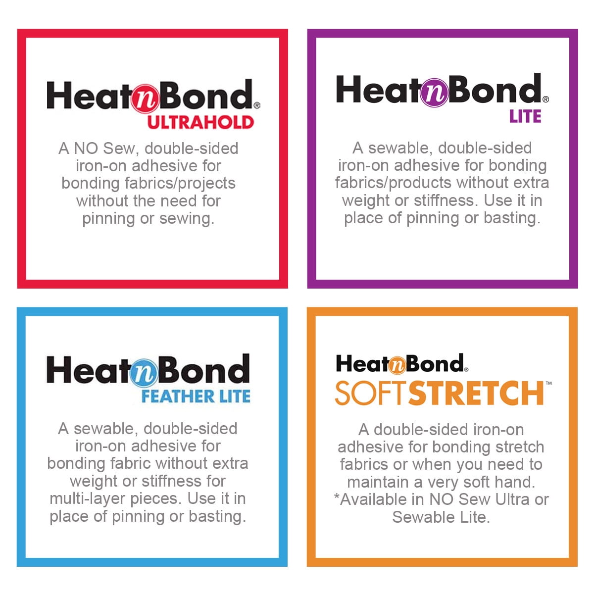 Heat N Bond / Soft Stretch / Ultra