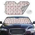 thumbnail image 2 of Fotbe Hello Easter Car Windshield Sunshade | Sun Visor Protector Front Window Shade, Keeps Out UV Rays, Keeps Your Vehicle Cool-Small, 2 of 7