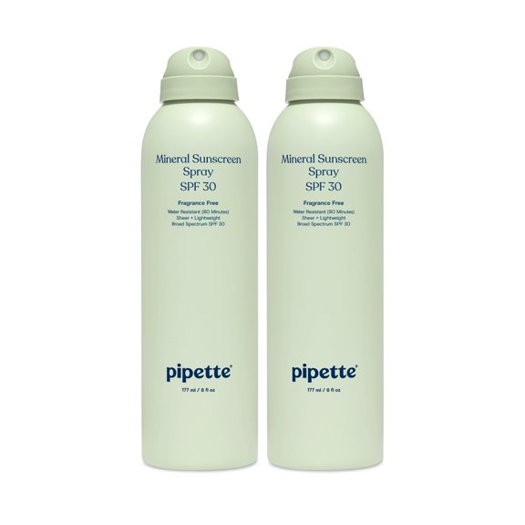 Protector solar mineral en spray Pipette SPF 30 resistente al agua