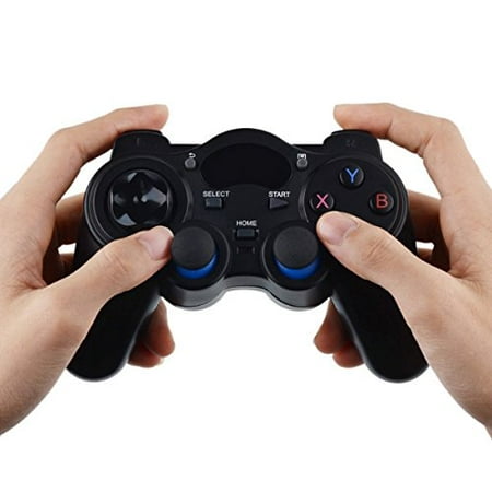 XFUNY Universal 2.4G Wireless Game Controller Gamepad Joystick for Android TV Box Tablets PC Windows 8/7/XP with (Best Windows Tablet Games)