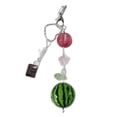 thumbnail image 7 of Stylish Multiuse Peach Watermelon Beaded Phone Lanyard Keyring For Card Devices, 7 of 7