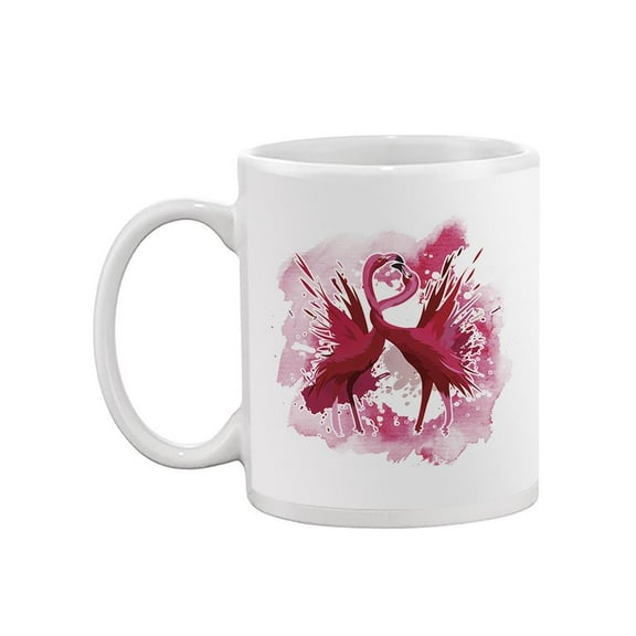 Two Flamingos Mug - SPIdeals Designs,
