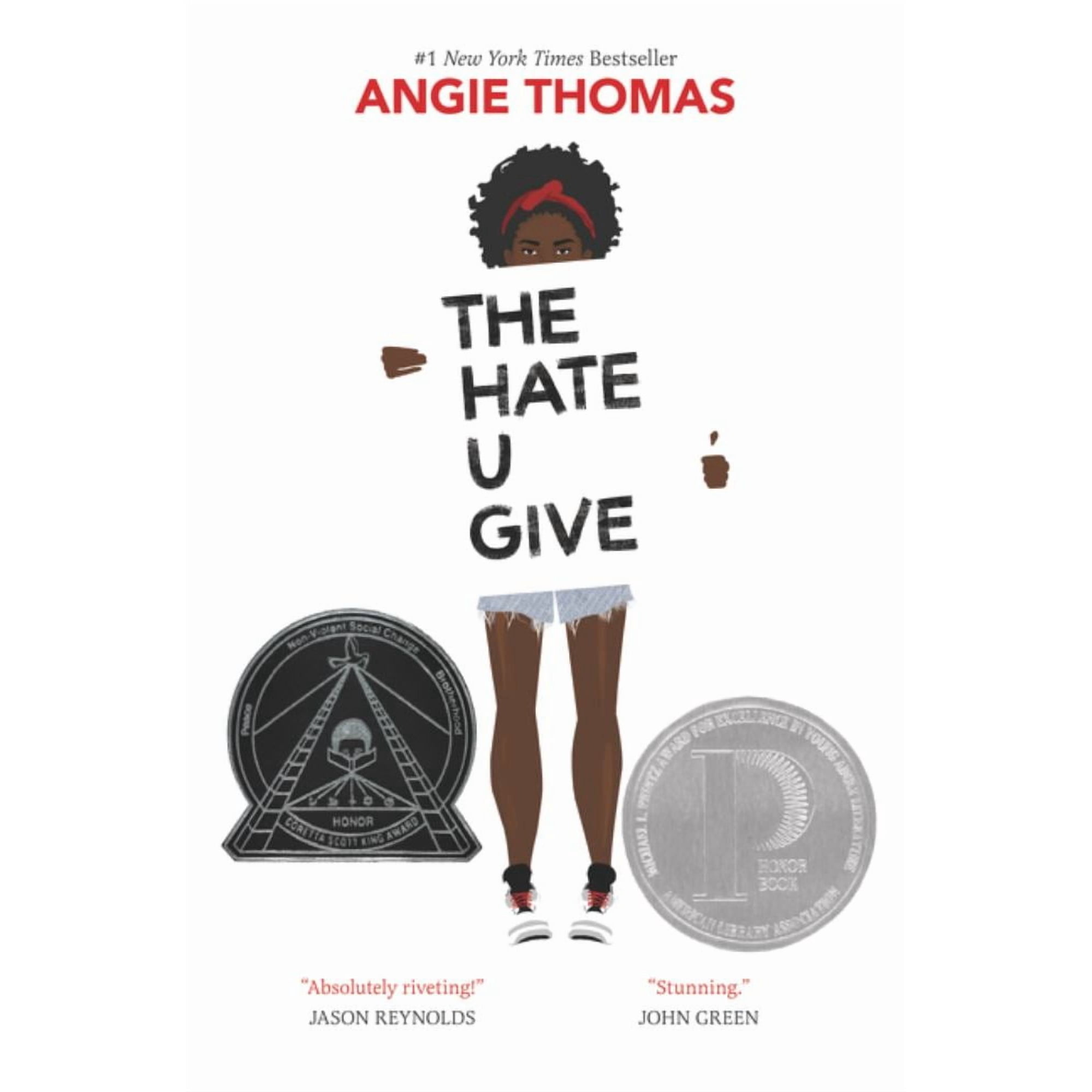 The Hate U Give: A Printz Honor Winner by Angie Thomas Hardcover, YOUNG ADULT FICTION / People & Places / United States / African American, The Hate U Give: A Printz Honor Winner by Angie Thomas Hardcover. English