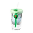thumbnail image 2 of Clearance Glass&Bottle under $10 Summer Water Bottle 500ml Cute Kids Adult Water Bottle Unique Shape Water Cup Cute Shape Plastic Cup Portable With Plastic Kettle With Straw 2PC, 2 of 6