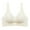 White, variant on Soft Intention Jelly Wireless Bra Comfort Soft No Underwire Bra Seamless Push Up for Fashionable Woman for Gifts