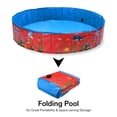 thumbnail image 2 of Yescom Foldable Pet Swimming Pool Anti-slip PVC Portable Bath Tub for Dog Cat Outdoor, 2 of 9