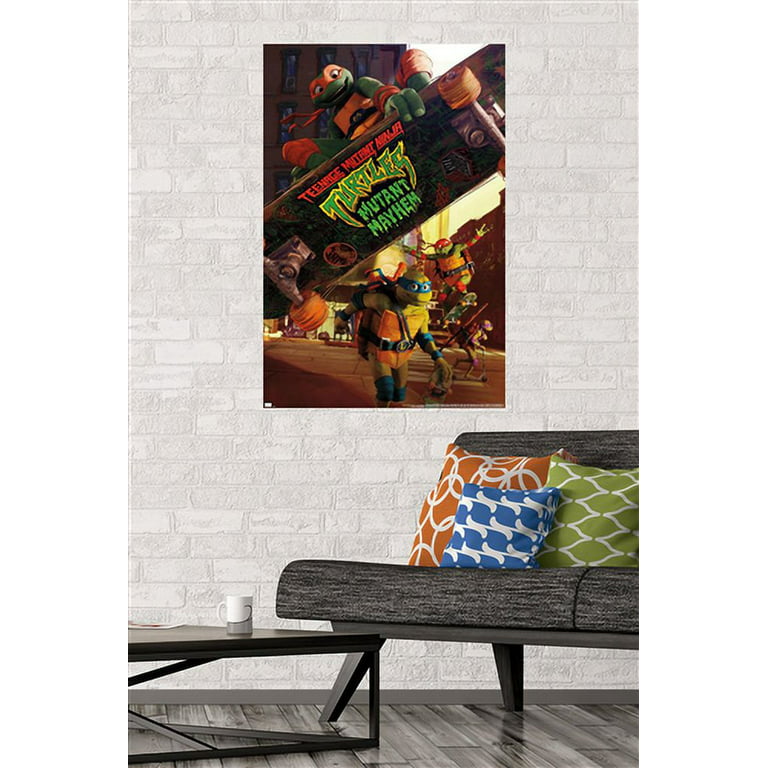 Teenage Mutant Ninja Turtles: Mutant Mayhem - One Sheet Wall Poster,  22.375\
