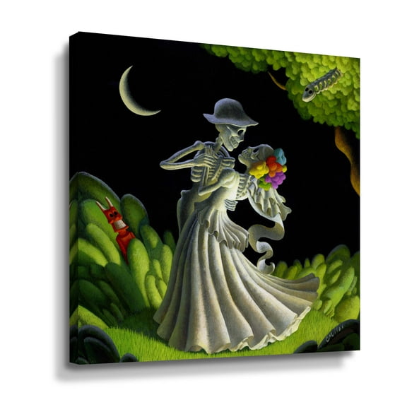 Artwall Eternal Love, Gallery Wrapped Canvas by Chris Miles