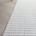 thumbnail image 3 of SAFAVIEH Martha Stewart Serenity Striped Runner Rug, Ivory/Charcoal, 2'2" x 8', 3 of 5