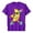 Purple, variant on Big Boys Kids T Shirts Clothes Youth With Prints Comfortable For Children Youth Stylish Top Casual Graphic Tees Size 10-11T